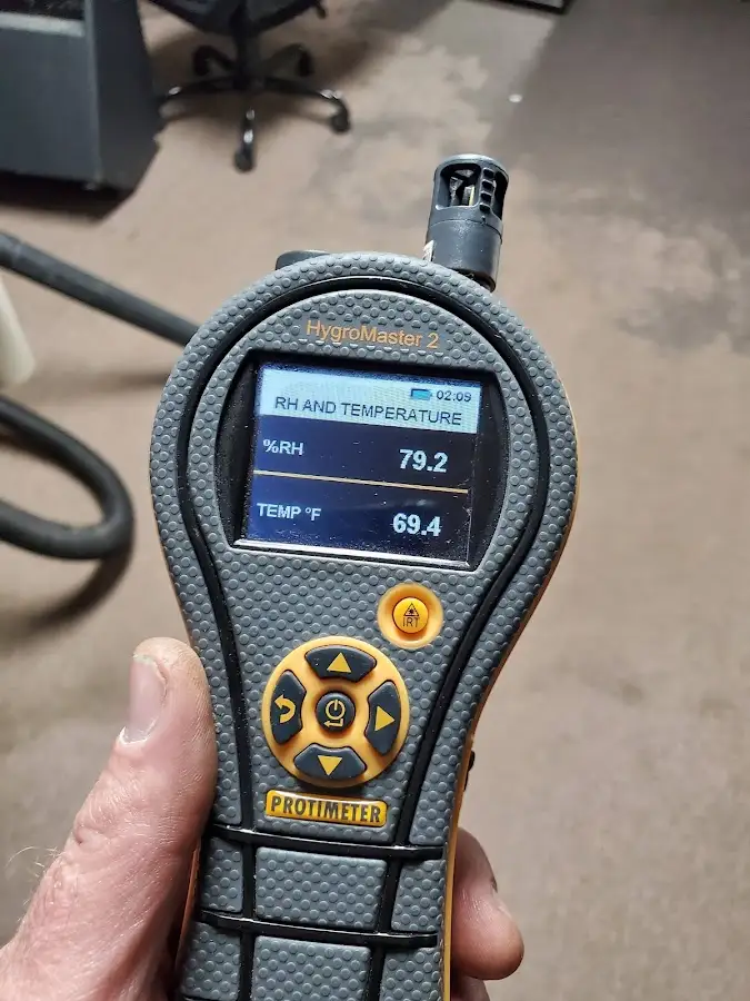 Moisture meter humidity assessment for Mold Remediation & Removal in Hudson